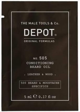 Depot NO. 505 Olejek do Brody Leather & Wood 5ml
