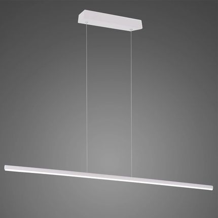 Altavola Design Lampa Wisząca Linea No.1 120Cm Biała 3K 20W (Barwa Światła Delikatnie Ciepła, Kolor Biały, Możliwość Ściemniania Nie) (5904139915998)