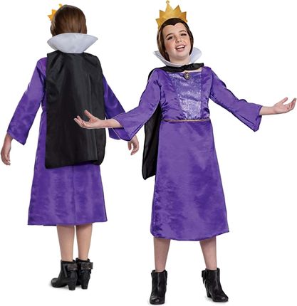 Disney Strój karnawałowy Kostium dla dzieci Zła Królowa Królewna Śnieżka 124-135 cm 7-8 lat