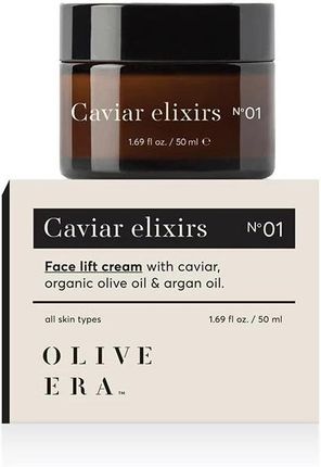 Krem Olive Era Caviar Extract Liftingujący Z Kawiorem Organiczną Oliwą Oliwek I Olejem Arganowym na dzień i noc 50ml