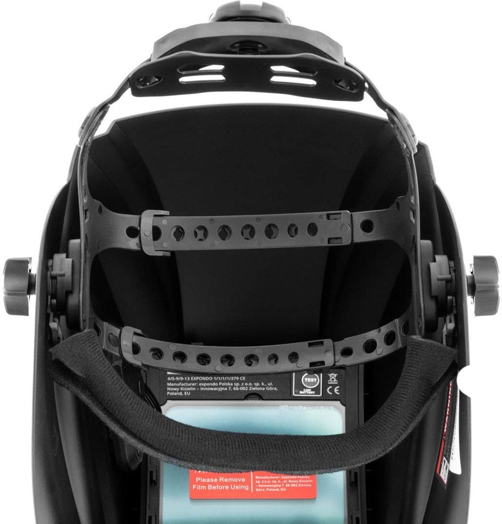 Casque De Soudeur Automatique Stamos Welding Colour Glass XI-100B - Champ De Vision Coloré