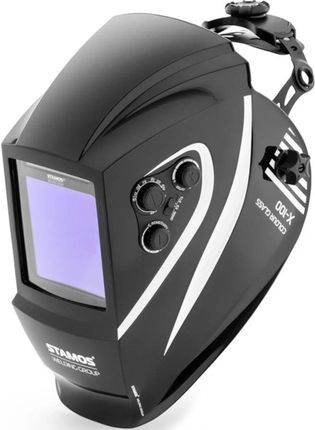 Stamos Germany Maska Przyłbica Spawalnicza Automatyczna Z Kolorowym Polem Colour Glass X-100 1018705