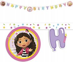 Zdjęcie Godan Banner Gabby'S Dollhouse Happy Birthday - Dobczyce