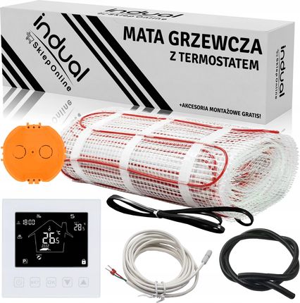 Indual Mata Grzewcza 2,5M-150W/m2 Termostat 08H Wi-Fi INDMATR215025+08H