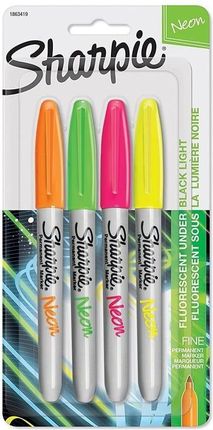 Sharpie Marker Permanent Neon Zestaw /4 Kolorów/ 2064823