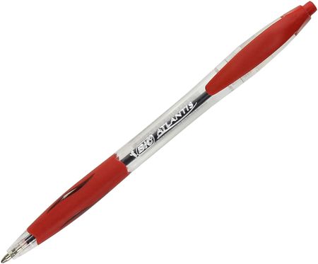 Bic Długopis Automatyczny 0.32Mm Czerwony Atlantis