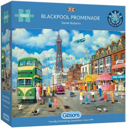 Gibsons Puzzle Promenada W Blackpool Anglia 1000El.