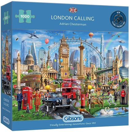 Gibsons Games Puzzle Londyn 1000El.