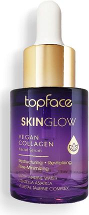Topface Skinglow Vegan Collagen Facial Serum Wegańskie Kolagenowe Do Twarzy 30Ml