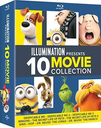Illumination 10 Movie Collection (10xBlu-Ray)