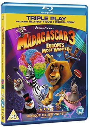 Madagascar 3: Europe's Most Wanted (Madagaskar 3) (Blu-Ray)