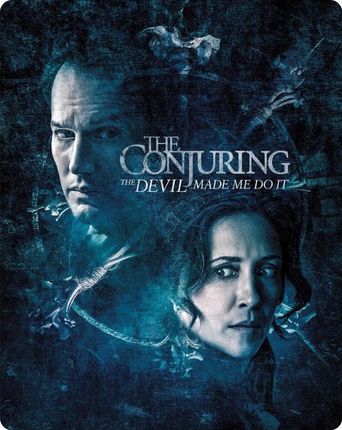The Conjuring: The Devil Made Me Do It (Obecność 3: Na rozkaz diabła) (steelbook) (Blu-Ray 4K)+(Blu-Ray)