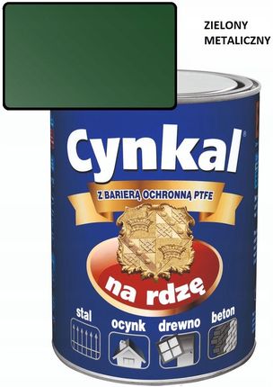 Malexim Farba Uniwersalna Cynkal 10L Zielony Metaliczny