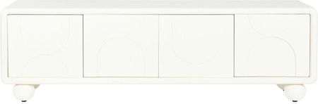 Dkd Home Decor Mebletv Biały Drewno Mdf 160X37 50 Cm 738389 - zdjęcie 2