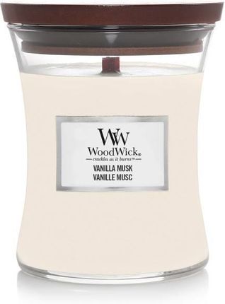 Woodwick Świeca Zapachowa Vanilla Musk 68252-171