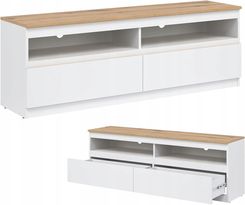 Liveo Meble Szafka Rtv Stolik Pod Telewizor Bia�a Remi Rm01 14020693161