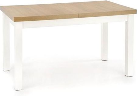 Halmar Stół Rozkładany Tiago Kwadrat (140 220)X80 Biały Dąb Craft Klasyczny Salon Kuchnia Jadalnia 32215