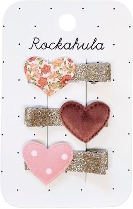 Rockahula Kids 3 Spinki Do Włosów Caravan Heart Bar