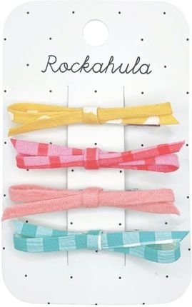 Rockahula Kids 4 Spinki Do Włosów Colour Pop Skinny Bow