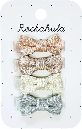 Rockahula Kids 4 Spinki Do Włosów Nordic Shimmer Mini Bow