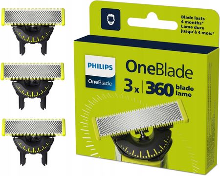 PHILIPS OneBlade 360 3 szt. QP430/50