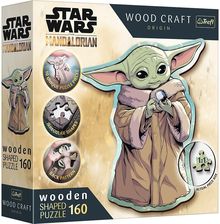 Zdjęcie Trefl Puzzle drewniane 160el. The Mandalorian Grogu 20185 - Bisztynek