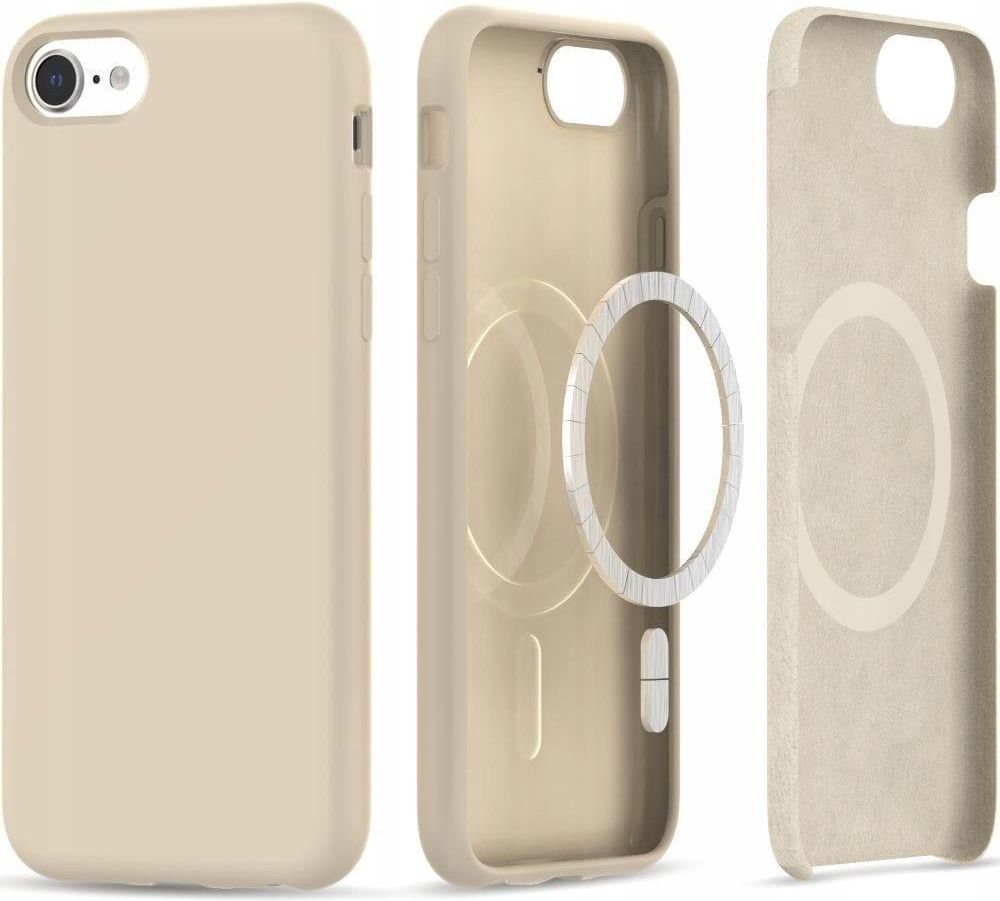 Techprotect Silicone Magsafe Iphone Se Beige Etui Na