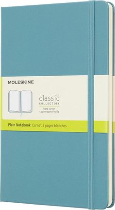 Moleskine Notes Classic L 13X21 Cm Gładki Twarda Oprawa Reef Blue 240 Stron Niebieski