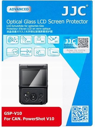 Osłona Szkło na Ekran LCD do Kamery CANON PowerShot V10 / GSP-V10