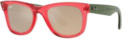 Zdjęcie Okulary przeciwsłoneczne Ray Ban WAYFARER REVERSE RBR 0502S 67132O - Żywiec