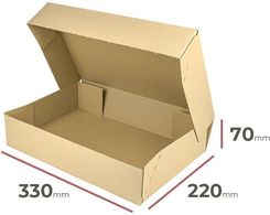 Zdjęcie Merkury Market Karton Fasonowy Speed 330Mm X 220Mm X 70Mm - Karlino