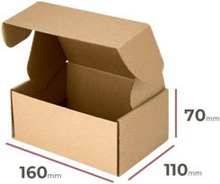 Zdjęcie Merkury Market Karton Fasonowy 160Mm X 110Mm X 70Mm Inpost A - Kargowa