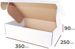 Zdjęcie Merkury Market Karton Fasonowy Biały 350Mm X 250Mm X 90Mm - Karlino