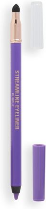 Makeup Revolution Streamline Kremowa Kredka Do Oczu Odcień Purple 1,3g