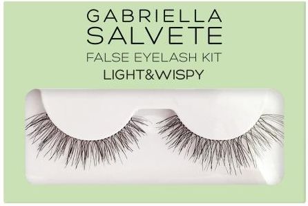 Gabriella Salvete False Eyelash Kit Light & Wispy Sztuczne Rzęsy Z Klejem 1szt.