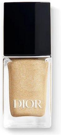 Dior yellow nail top polish