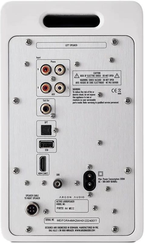 фото Акустична система Argon Audio Forte A5 MK2 White (1-Pack)