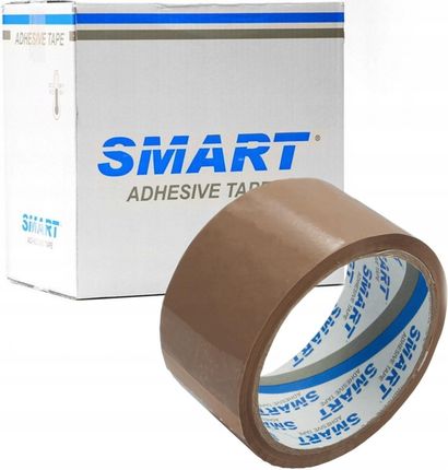 Smart Taśma Pakowa 48X50 Solvent Brąz Karton
