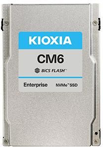 Kioxia CM6-R 3.84TB 2.5" U.3 NVMe G4 DP 1DWPD 15mm SIE (KCM6XRUL3T84)