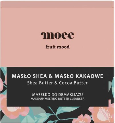 Moee Fruit Mood Masełko Do Demakijażu Masło Shea & Kakaowe 100 ml