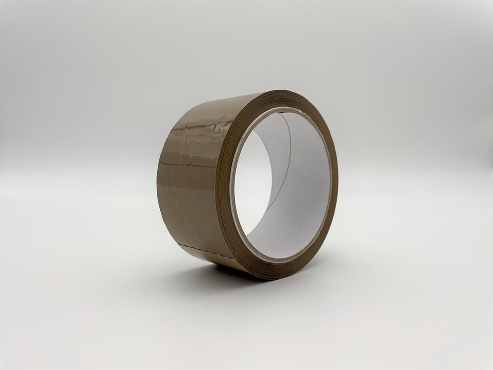 Nastro Vinile Marrone Kraft Nastro Adesivo Da Imballaggio Vibac 801 Marrone Kraft - 48mm X 66m, Resistente, Made In Italy Nastro Per Scatole 66 Metri