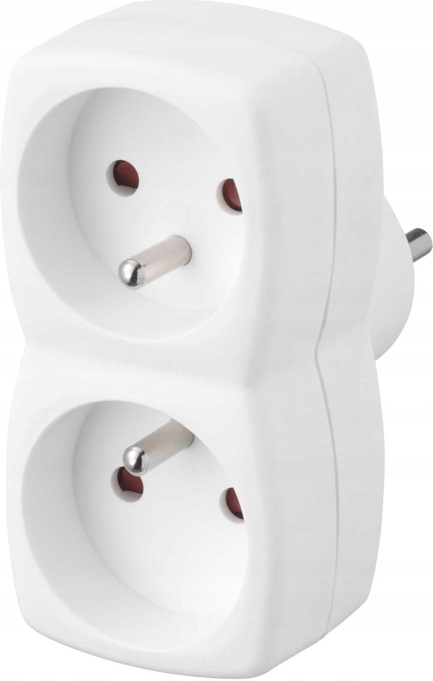Przedłużacz Ikea Koppla Adapter 2 Gniazdka Biały Opinie i ceny na