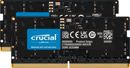 Crucial Pamięć RAM DDR5 KIT 32GB 2x16GB SO-DIMM 262-pin 5200MHz/PC5-41600 (CT2K16G52C42S5)