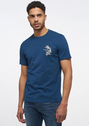 Mustang męska koszulka t-shirt ALEX C PRINT 1013825-5230