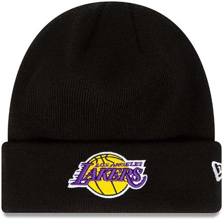 Czapka zimowa New Era Los Angeles Lakers Essential Cuff Beanie Hat Knit - 60348856