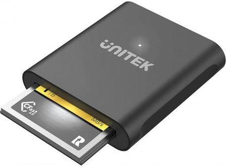 Unitek Czytnik kart pamięci CFast 2.0 USB-A/C 5Gbps - czarny