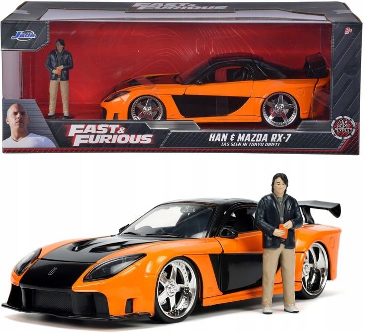 Jada Toys 1995 Mazda Rx7 1:24 Szybcy Wściekli 253205002