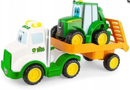 Tomy John Deere Zabawki Traktory Dla Dzieci Laweta