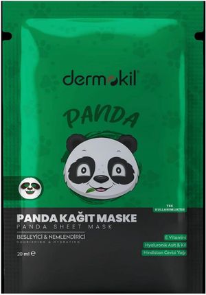 Dermokil Sheet Mask Maseczka Do Twarzy W Płachcie Panda 20 ml