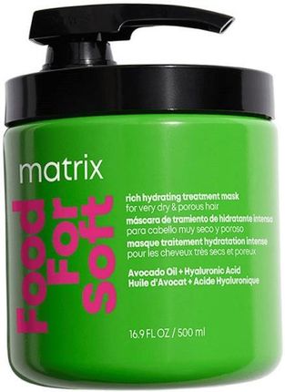 Matrix Food For Soft Intensywna Maska Nawilżająca Do Włosów 500 ml